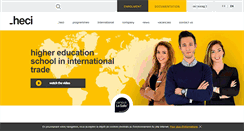 Desktop Screenshot of heci-international.com